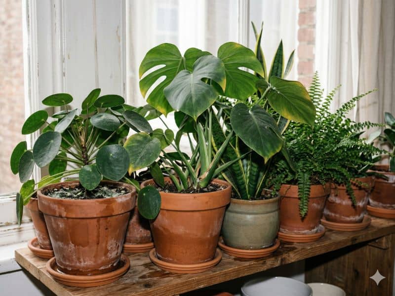 Quais erros mais comuns favorecem pragas dentro de casa em plantas de interior com vasos agrupados