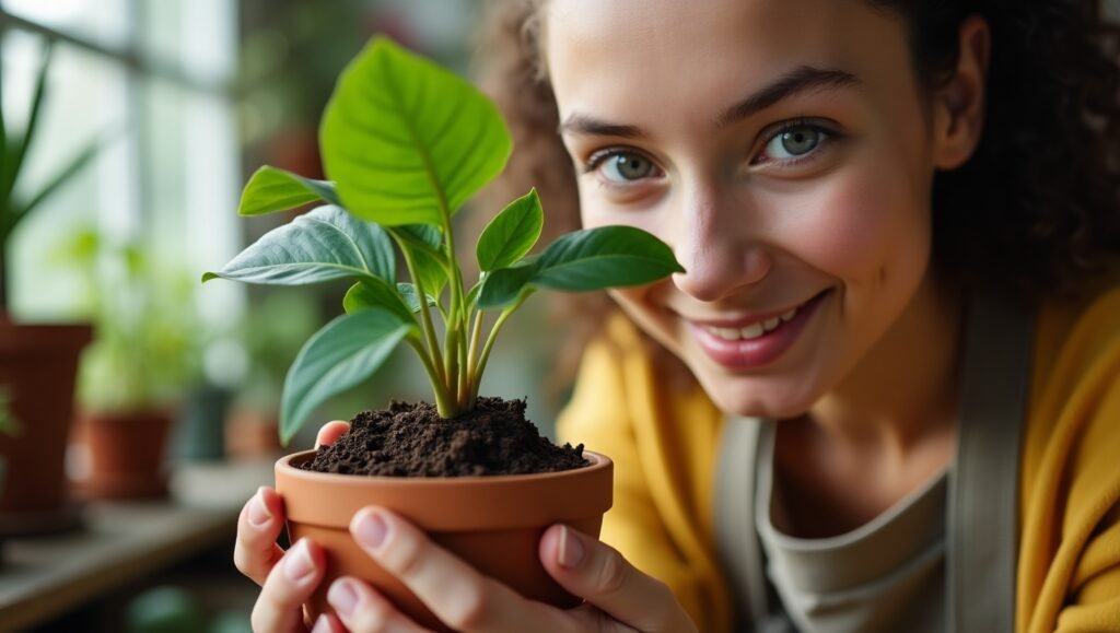 Transplantar Plantas de Vaso sem Estressá-la