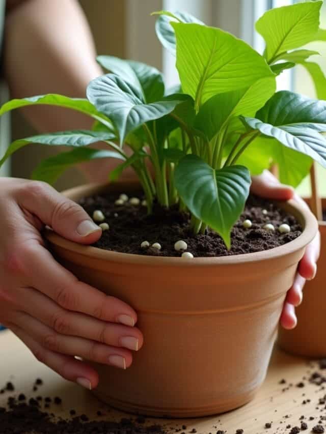 Transplantar Plantas de Vaso sem Estressá-la