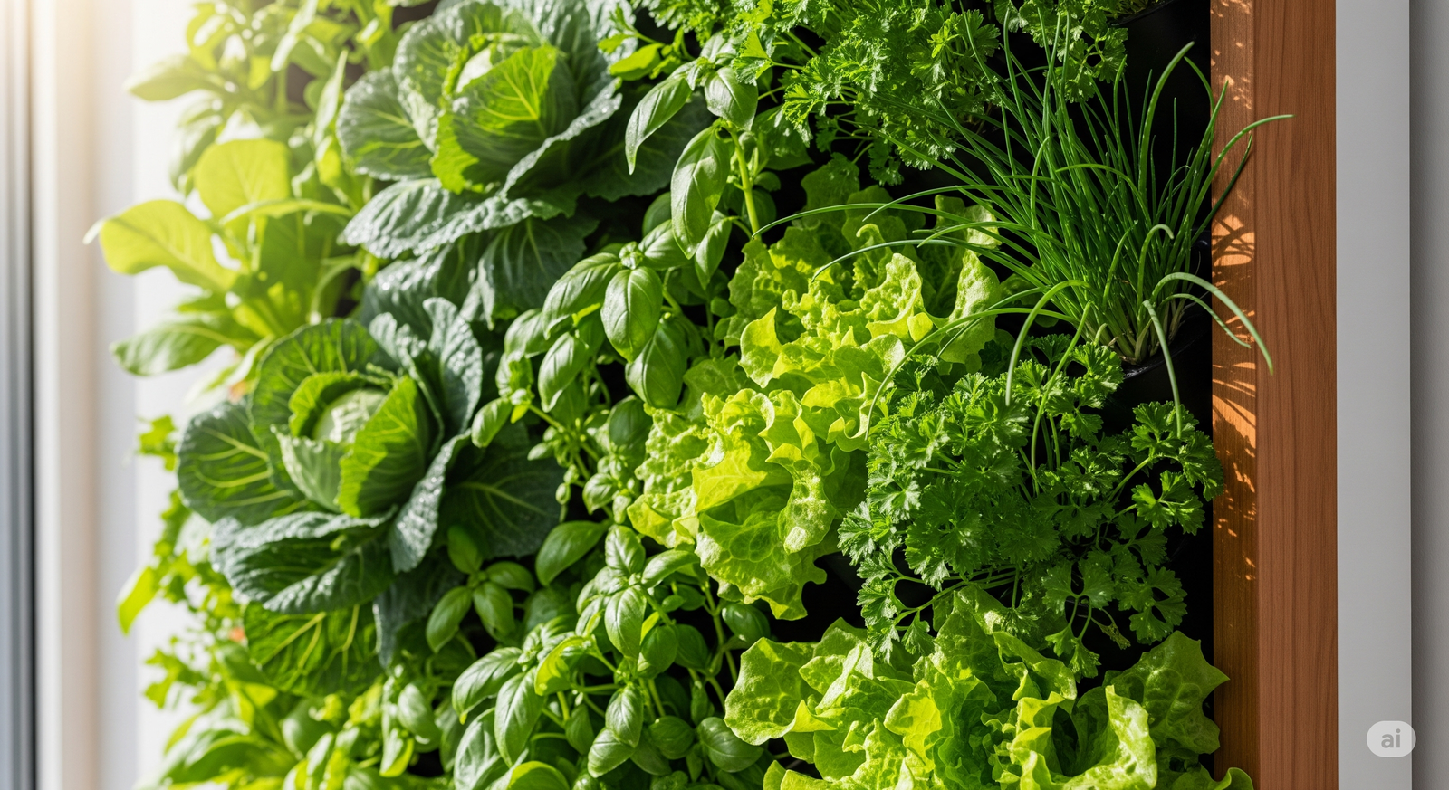 horta vertical parede verde