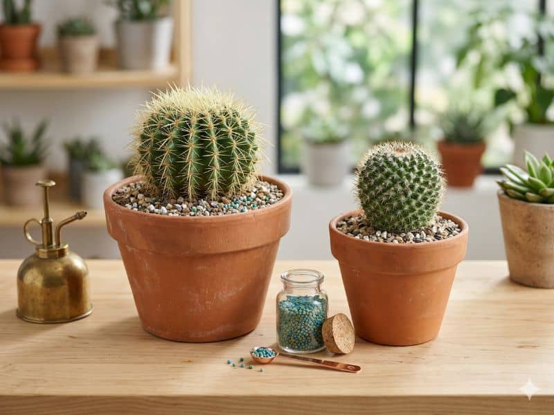 Qual é o melhor adubo para cactos e quando usar em vasos com cultivo saudável