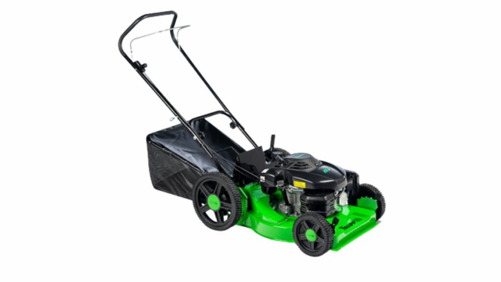 Cortador de grama TRAPP LF650RM com motor potente e recolhedor integrado.