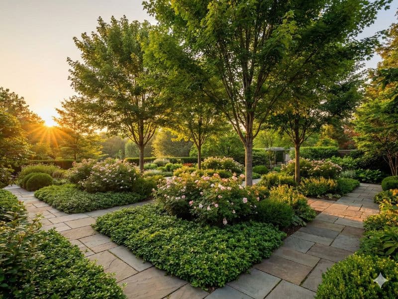 Árvores ornamentais organizam o espaço, criam sombra e estruturam o paisagismo
