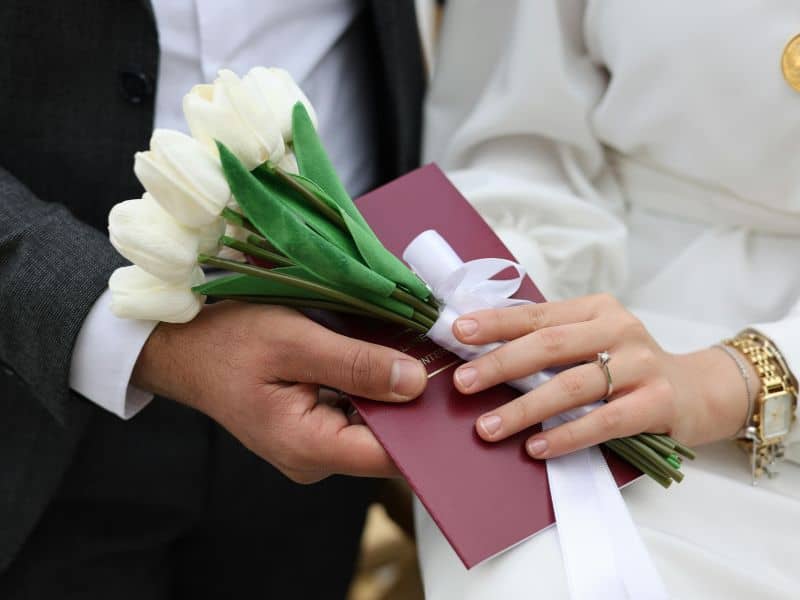 tulipa branca simbolizando respeito e elegância em uma homenagem no Dia da Mulher