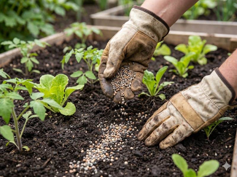 adubo 4 14 8 para que serve com aplicação moderada no plantio da horta