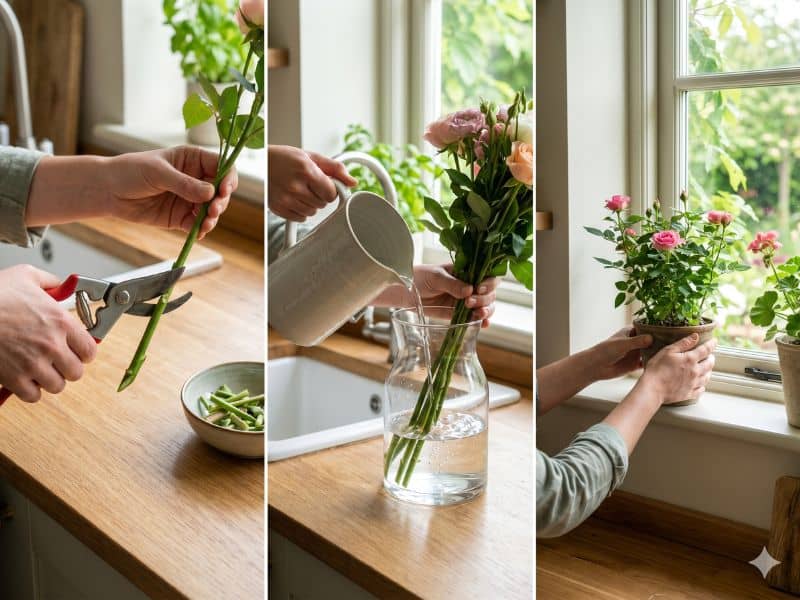 Cuidados com flores para Dia das Mães para fazer buquês e vasos durarem mais