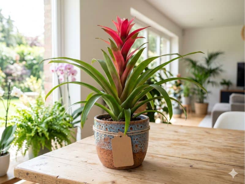 Ideias de presente para Dia das Mães com bromélia em vaso decorativo