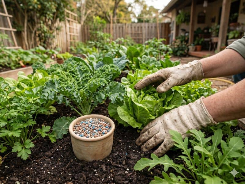 adubo 10 10 10 para que serve em horta caseira com observação do cultivo