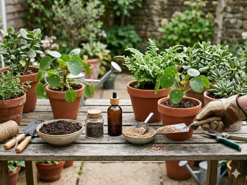 qual tipo de adubo para plantas em vasos costuma funcionar melhor em cultivo doméstico com opções orgânicas, líquidas e granuladas
