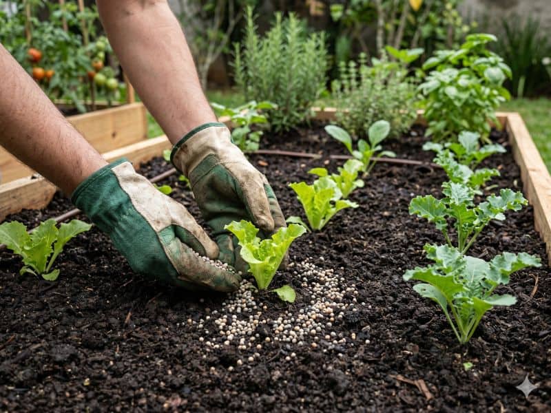 adubo 4 14 8 para que serve em mudas e canteiros novos da horta