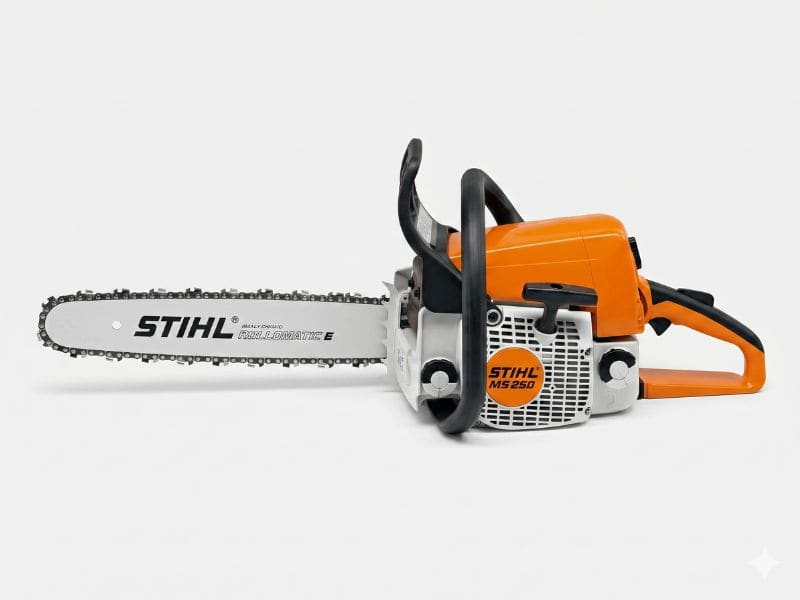 Motosserra stihl é boa no modelo MS 250 para chácara e sítio